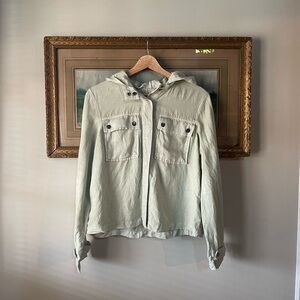 Nicole Miller Hooded Shacket